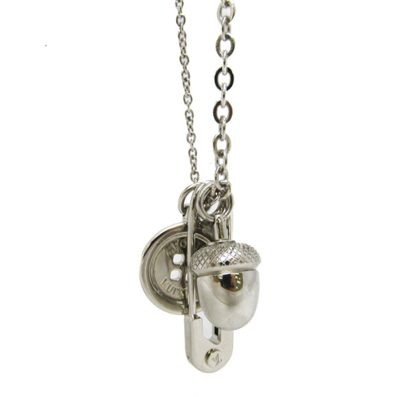 LOUIS VUITTON Silver Necklace